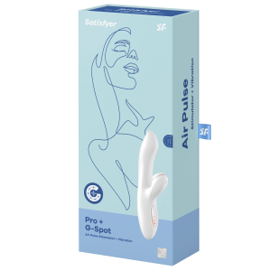 Satisfyer WIBRATOR stymulujący punkt G i łechtaczkę  Pro+ G-Spot