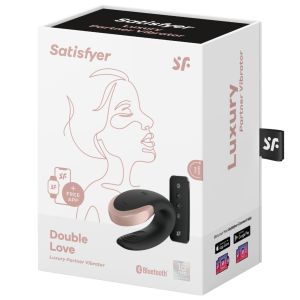Satisfyer Double Love wibrator wielofunkcyjny podwójna stymulacja USB 1szt.