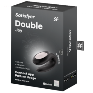 Satisfyer Double Joy wibrator podwójna stymulacja dla par aplikacja 1szt.