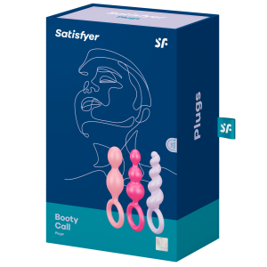 Satisfyer Booty Call Zestaw Korków Analnych 3 Rozmiary