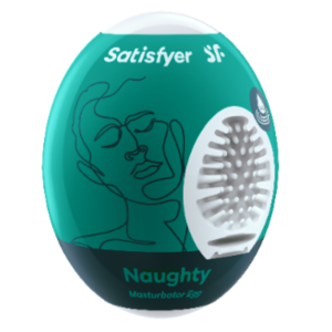 SATISFYER  MASTURBATOR Jajko Z Wypustkami męski w kształcie jajka Naughty