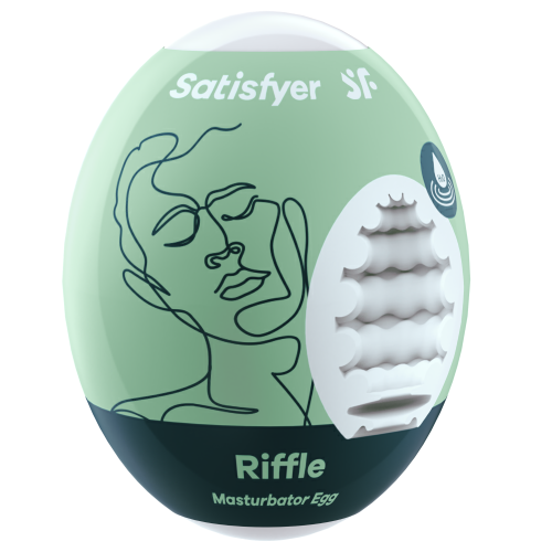 Satisfyer Riffle masturbator jajko z wypustkami 1szt.