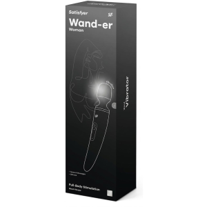 Satisfyer Wand-er Woman wibrator masażer silikonowy wodoodporny 1 szt.