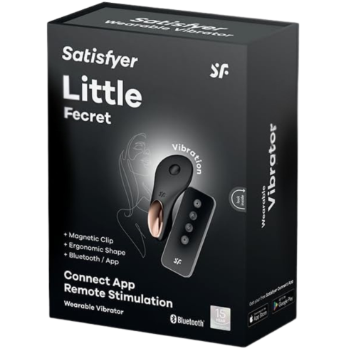 Satisfyer Little Secret stymulator łechtaczki z aplikacją 1 szt.