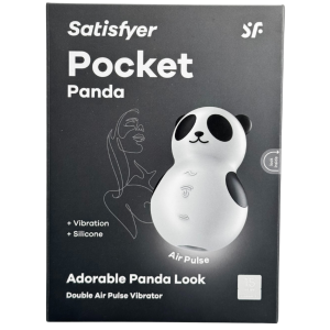 Satisfyer Pocket Panda wibrator powietrzny stymulacja łechtaczki 1szt.
