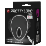 Pierścień erekcyjny z wibracjami Pretty Love TRAP