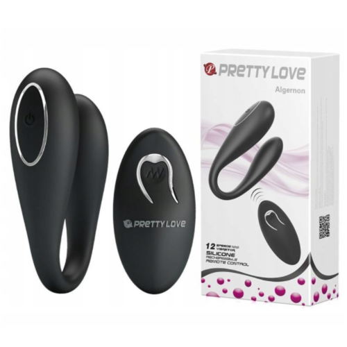 Wibrator Pretty Love Algernon podwójny dla par stymulator 1 szt.