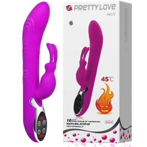 Wibrator Pretty Love Hot stymulacja łechtaczki i punkt G podgrzewanie 1szt.