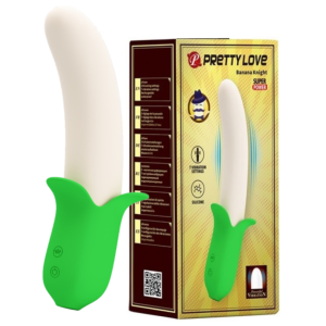 Wibrator Pretty Love Banana Knight silikonowy 1szt.