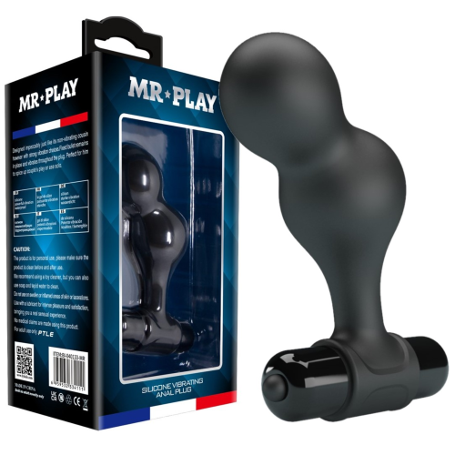 Korek analny Pretty Love Mr Play Super Power z wibracjami 1szt.