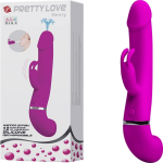 Wibrator Pretty Love Henry realistyczny z funkcją wytrysku 1 szt.