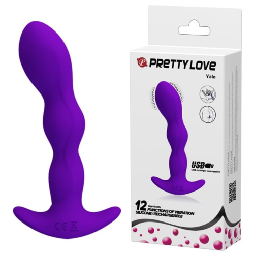 Korek analny Pretty Love Yale wibrujący 1 szt.