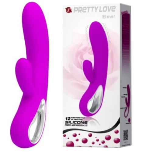 Wibrator Pretty Love Elmer wielofunkcyjny stymulator łechtaczki 1 szt.