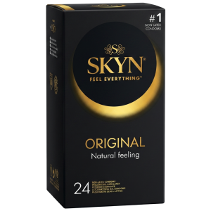 Prezerwatywy klasyczne SKYN Original bez lateksu cienkie 24 szt.