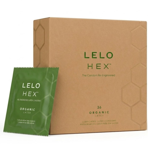 Prezerwatywy vienkie naturalne Lelo Hex Organic 36 szt.