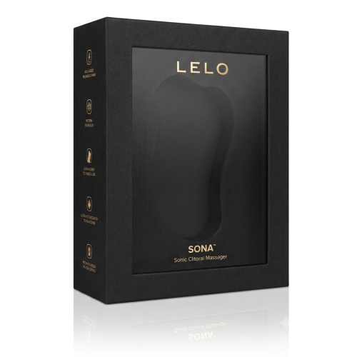 Soniczny wibrator masażer łechtaczki Lelo Sona Black