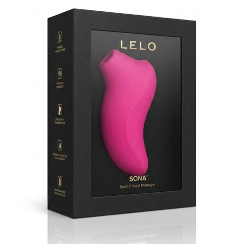 Soniczny wibrator masażer łechtaczki Lelo Sona Cerise