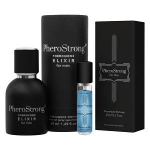 Perfumy z feromonami dla Mężczyzn Zestaw Zniewalających Zapachów Elixir for Men 50ml i Pheromone for Men 15ml