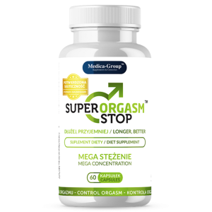Medica-Group Super Orgasm Stop suplement na przedłużenie stosunku 60kaps.
