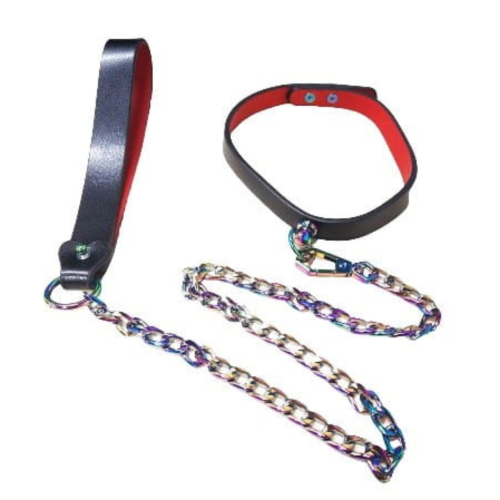 Obroża BDSM Guilty Toys Collar and Leash 1szt.