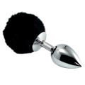 Korek analny Lovetoy Pompon Metal Plug Small 1szt.