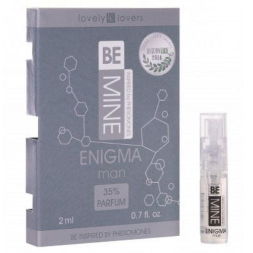 Feromony z perfumami Lovely Lovers BeMine Enigma dla mężczyzn 2ml