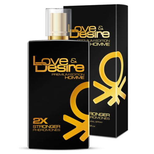 Love & Desire Gold feromony dla mężczyzn 100 ml