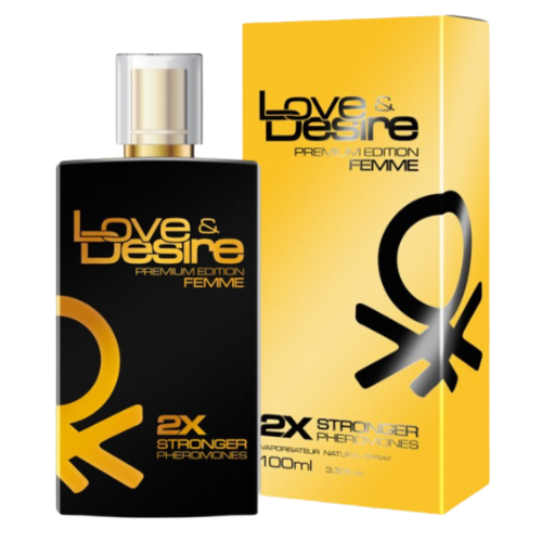 Love & Desire Gold feromony dla kobiet 100 ml
