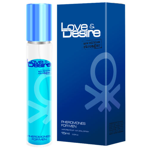 Love & Desire perfumy z feromonami męskie 15ml