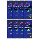 Durex Performa prezerwatywy z żelem opóźniającym wytrysk dłuższe doznania 8x 12 szt.