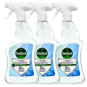 Dettol antybakteryjny spray do powierzchni 3x500ml