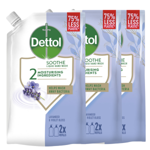Dettol mydło w płynie lawenda 3x500ml