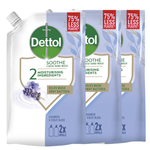 Dettol mydło w płynie lawenda 3x500ml
