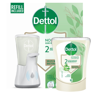 Dettol bezdotykowy dozownik mydła z wkładem aloesowym