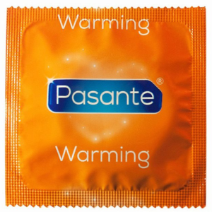 Prezerwatywy rozgrzewające Pasante Warming stymulujące prążkowane 1 szt.
