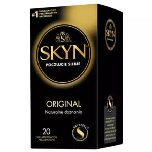 Prezerwatywy klasyczne SKYN Original bez lateksu cienkie 20 szt.