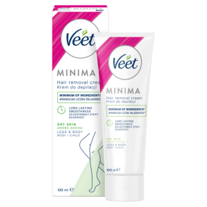 Veet Minima krem do depilacji skóra sucha 100 ml