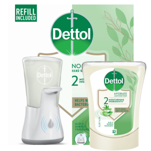 Dettol bezdotykowy dozownik mydła z wkładem aloesowym