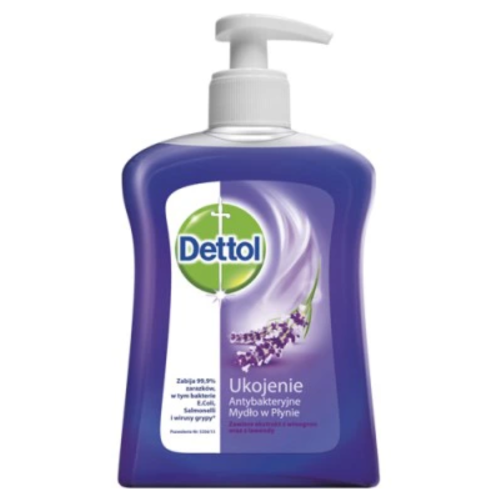 Dettol antybakteryjne mydło w płynie lawendowe 250 ml