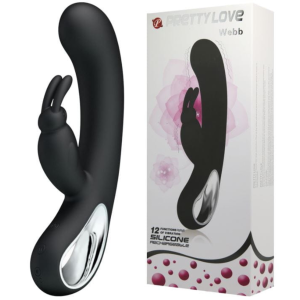 Wibrator Pretty Love Webb wielofunkcyjny stymulator łechtaczki 1szt.
