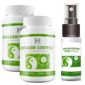 Orgasm Control zestaw suplement 2x60 kapsułek + spray 15ml