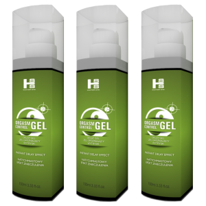 Orgasm Control Gel żel opóźniający wytrysk zestaw 3x100 ml