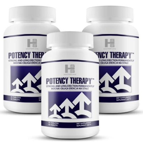 Potency Therapy suplement diety zestaw 3x60 kapsułek