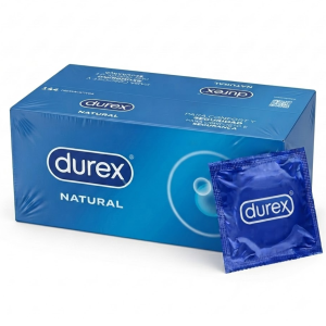 Durex Natural Regular Fit prezerwatywy klasyczne cienkie nawilżane 144 szt.