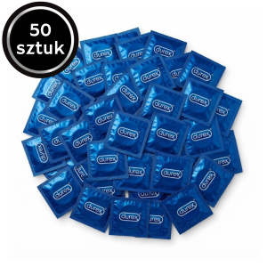 Durex Natural Regular Fit prezerwatywy klasyczne cienkie nawilżane 50 szt.