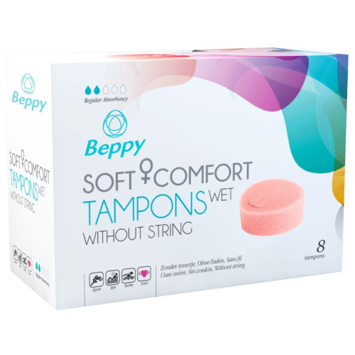 Beppy Soft+Comfort Wet tampony sportowe 8szt.