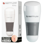 Masturbator Pretty Love Kitty realistyczna wagina 1szt.