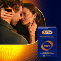 Durex Perfect Feel cienkie prezerwatywy nawilżane bez lateksu 16 szt