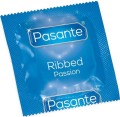 Prezerwatywy prążkowane Pasante Ribbed stymulujące nawilżane cienkie 1 szt.