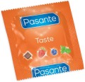 Pasante Strawberry Prezerwatywy Smakowe Truskawka Zapachowe Oralne 144 szt.